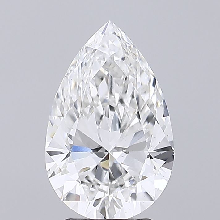 2.74 Carat Pear Cut Lab Diamond