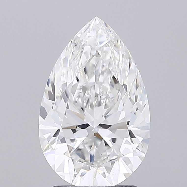 2.27 Carat Pear Cut Lab Diamond