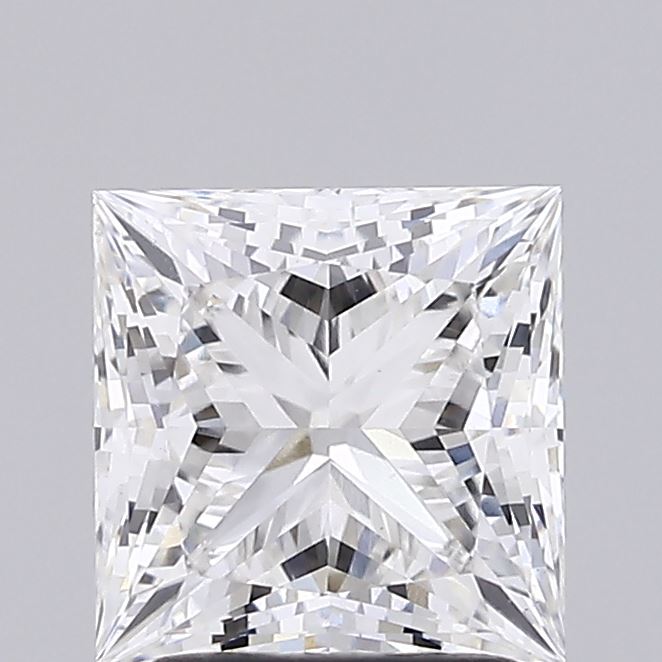 1.9 Carat Princess Cut Lab Diamond