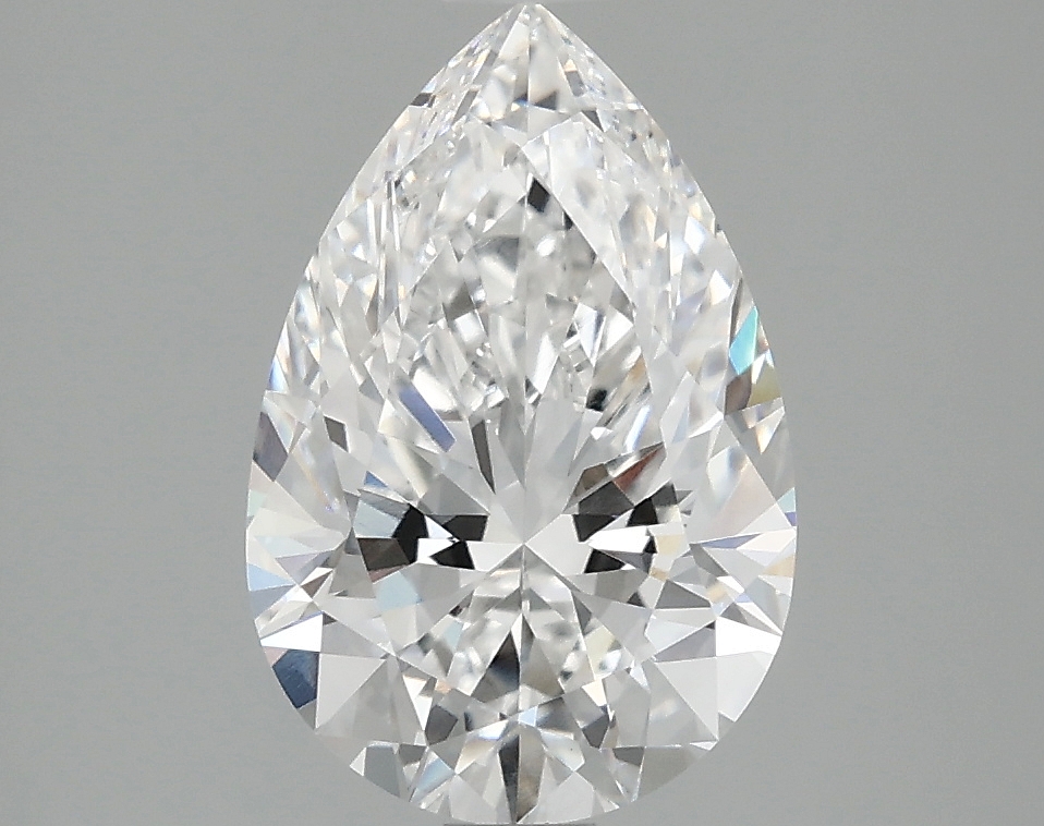 2.52 Carat Pear Cut Lab Diamond