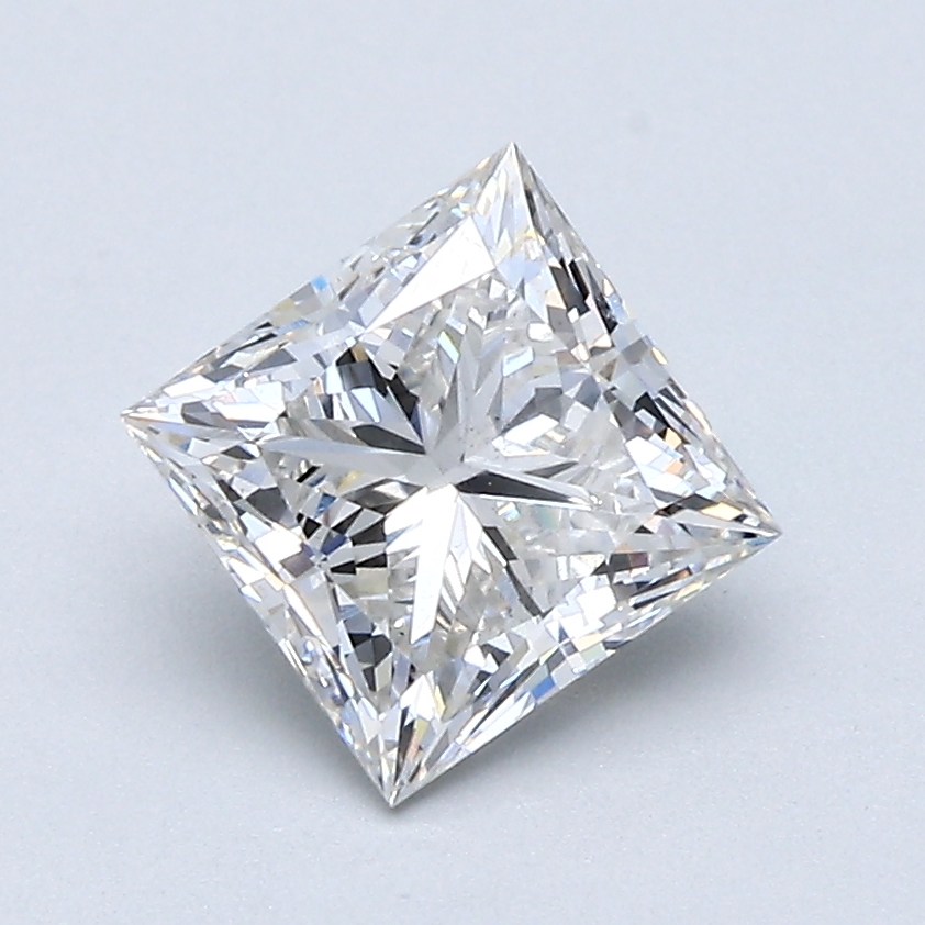 1.51 Carat Princess Cut Lab Diamond