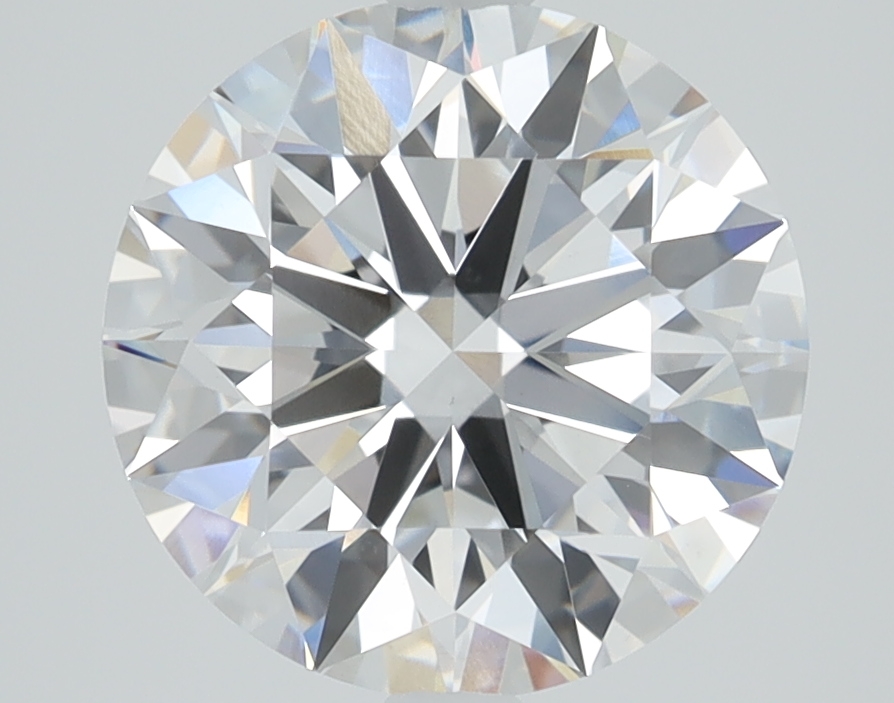 2.91 Carat Round Cut Lab Diamond