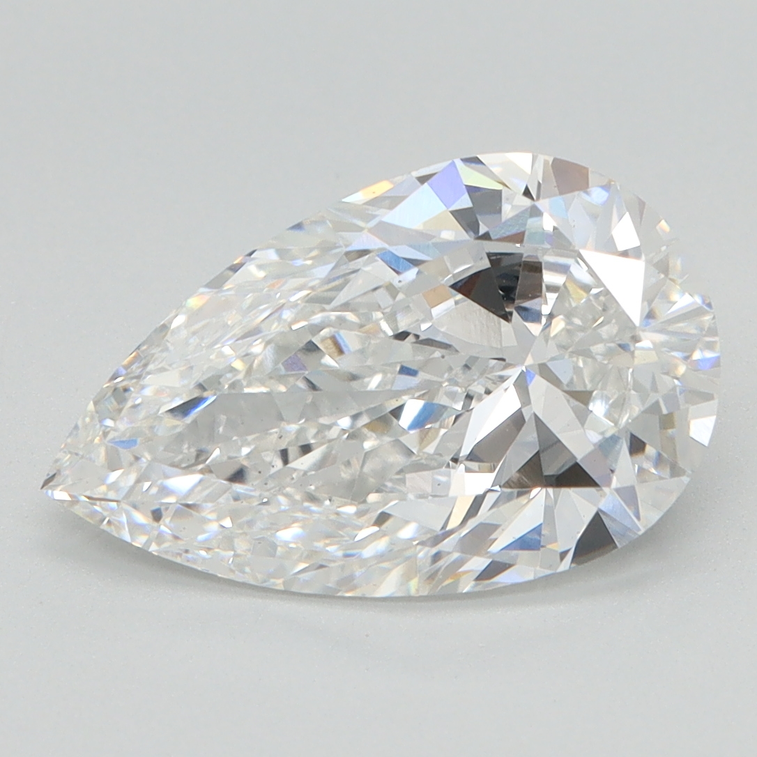 2.51 Carat Pear Cut Lab Diamond