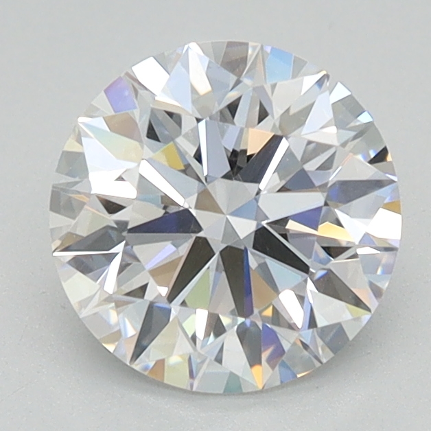 1 Carat Round Cut Lab Diamond