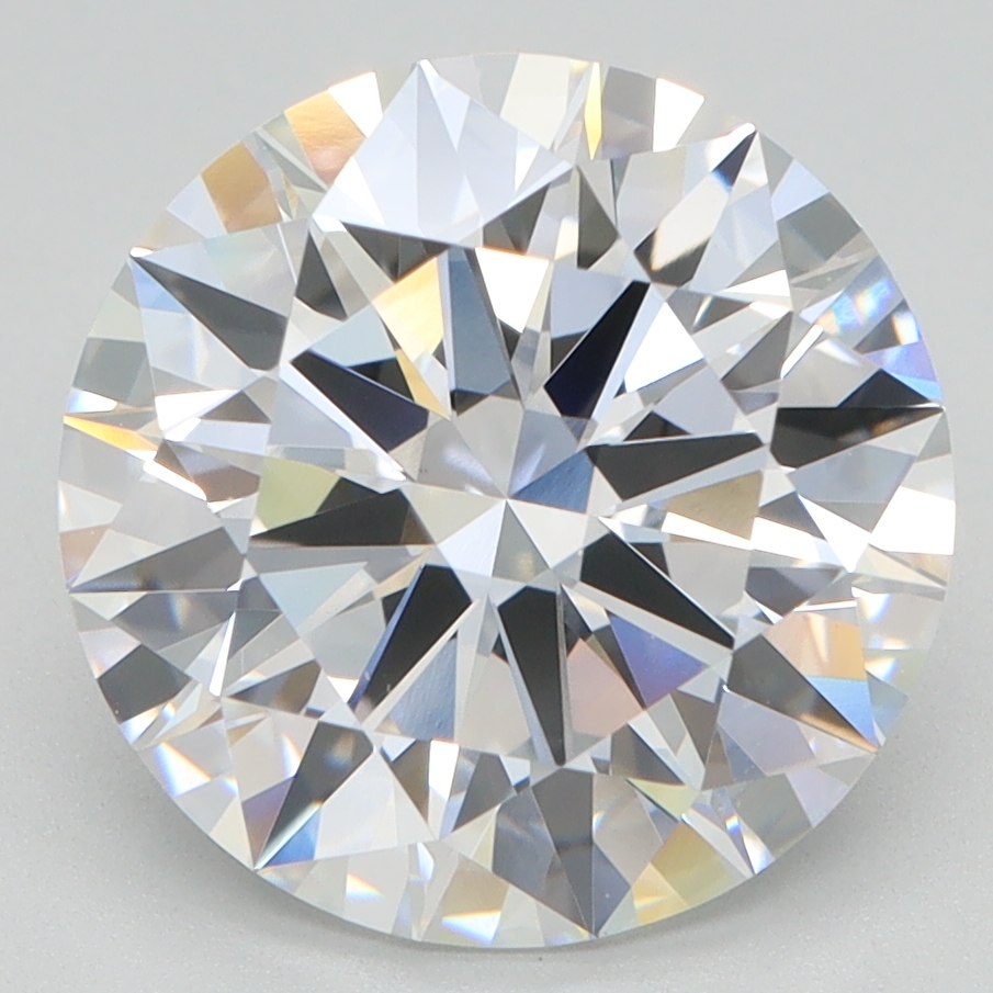 3.83 Carat Round Cut Lab Diamond
