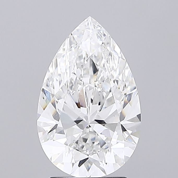 2.53 Carat Pear Cut Lab Diamond