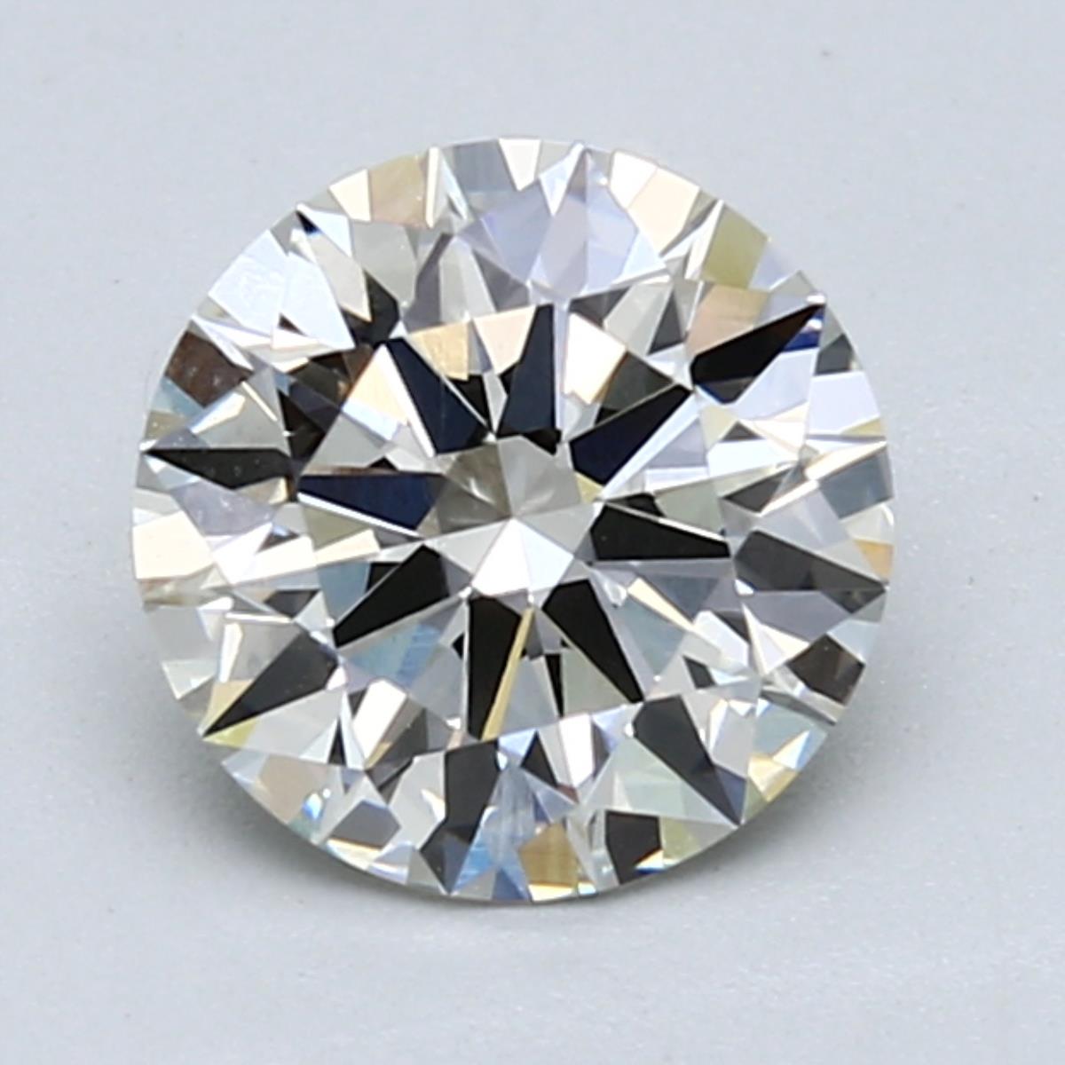 1.55 Carat Round Cut Lab Diamond