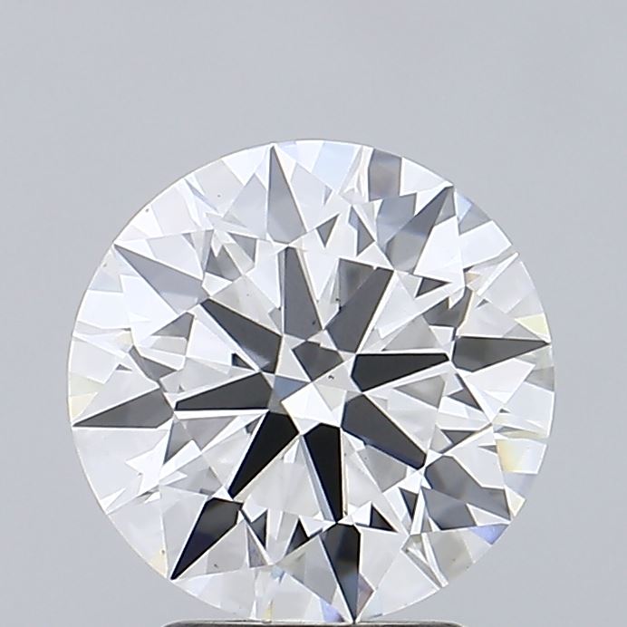 3.02 Carat Round Cut Lab Diamond