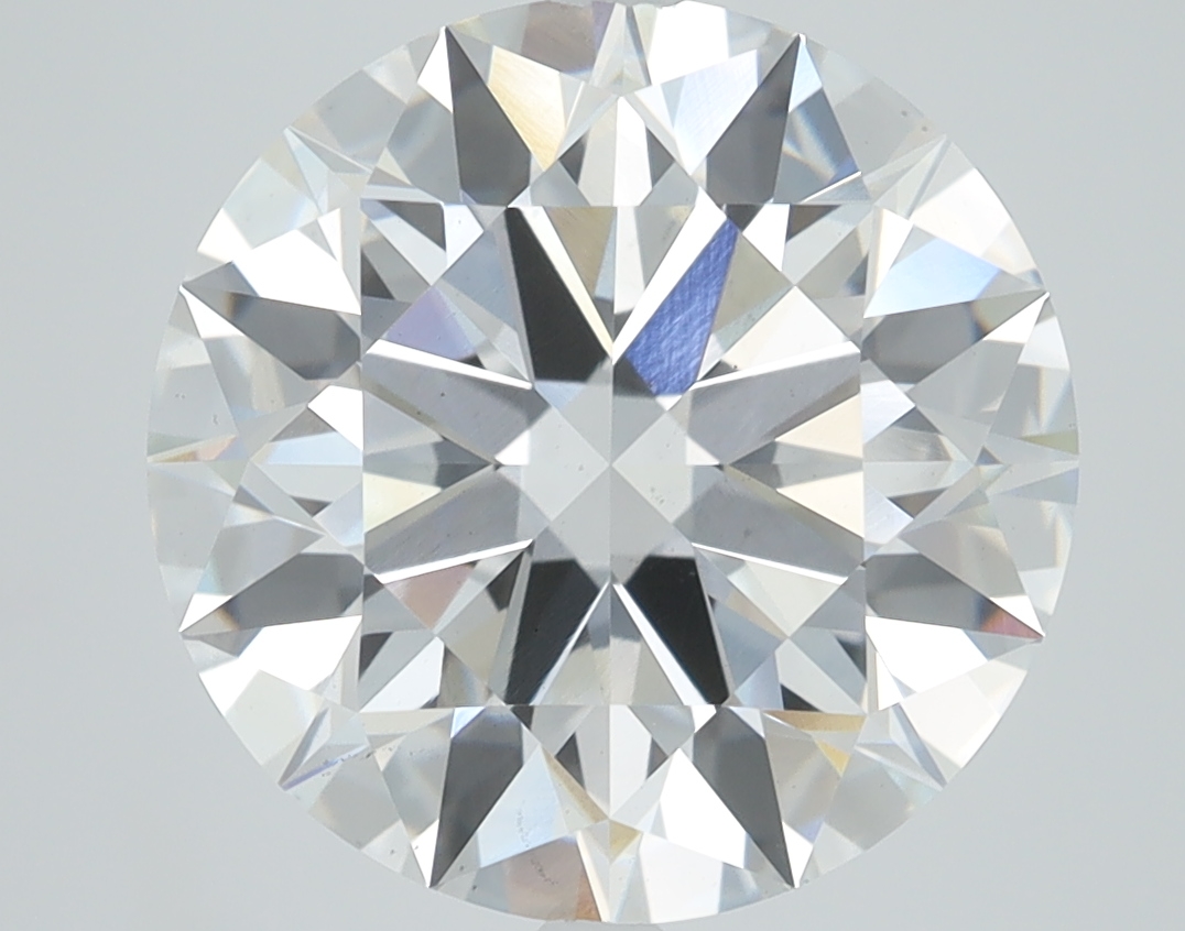 5.76 Carat Round Cut Lab Diamond