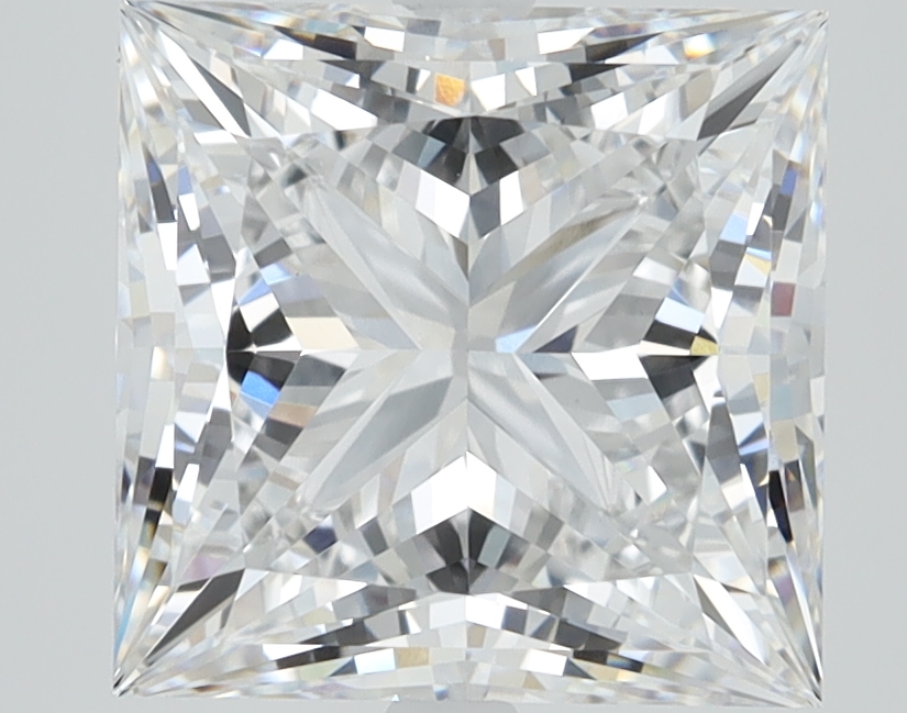 4.09 Carat Princess Cut Diamond