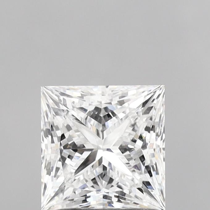1.63 Carat Princess Cut Lab Diamond