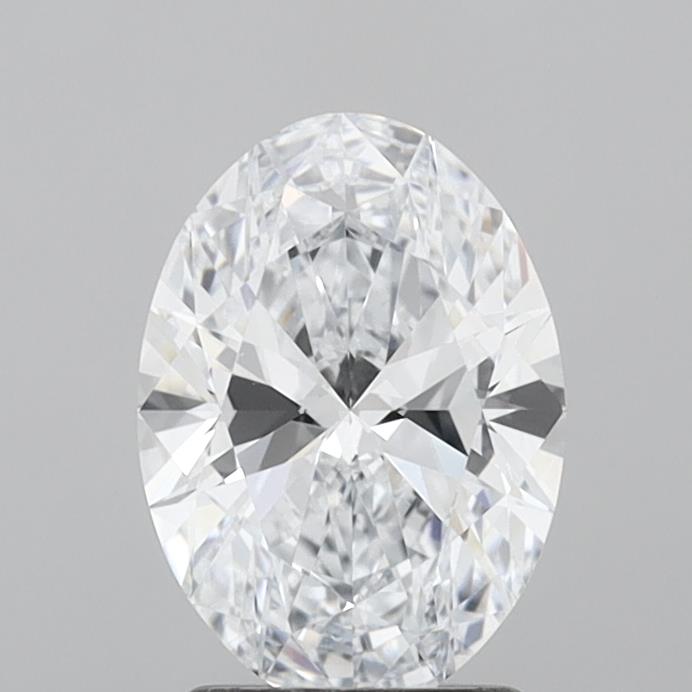 1.72 Carat Oval Cut Lab Diamond