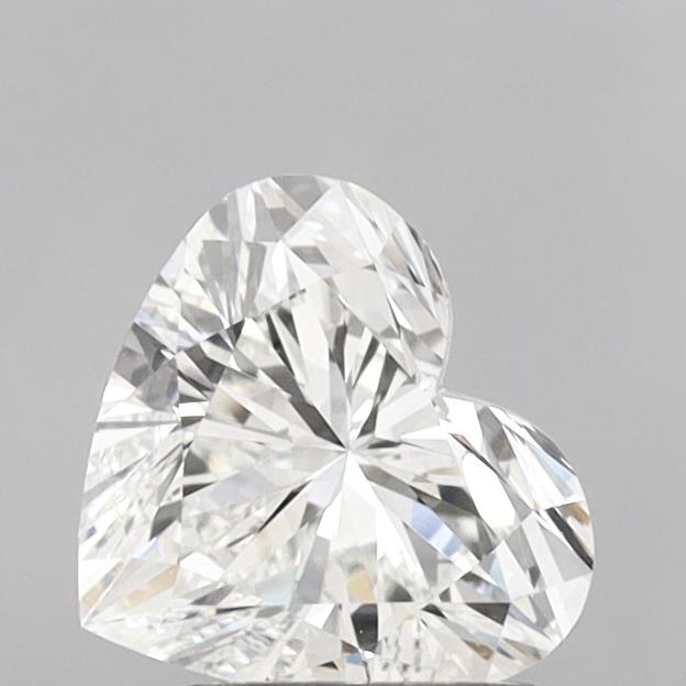 1.53 Carat Heart Cut Lab Diamond