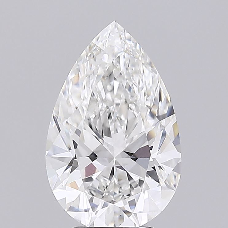 2.51 Carat Pear Cut Lab Diamond