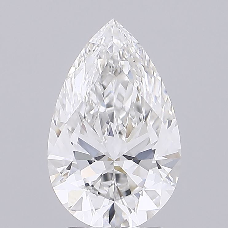2.55 Carat Pear Cut Lab Diamond