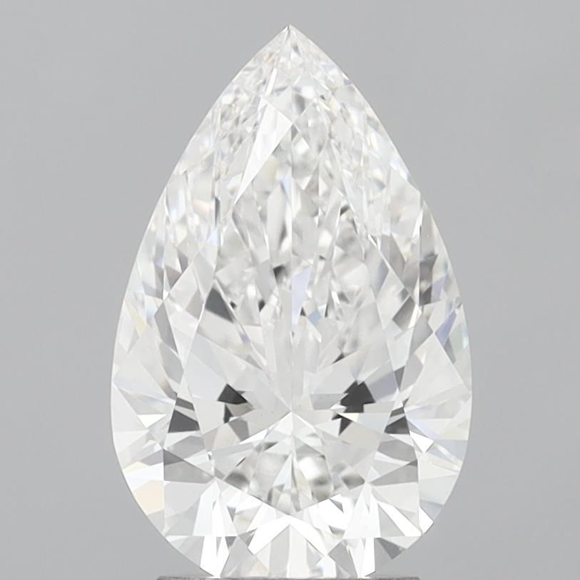 3.02 Carat Pear Cut Lab Diamond