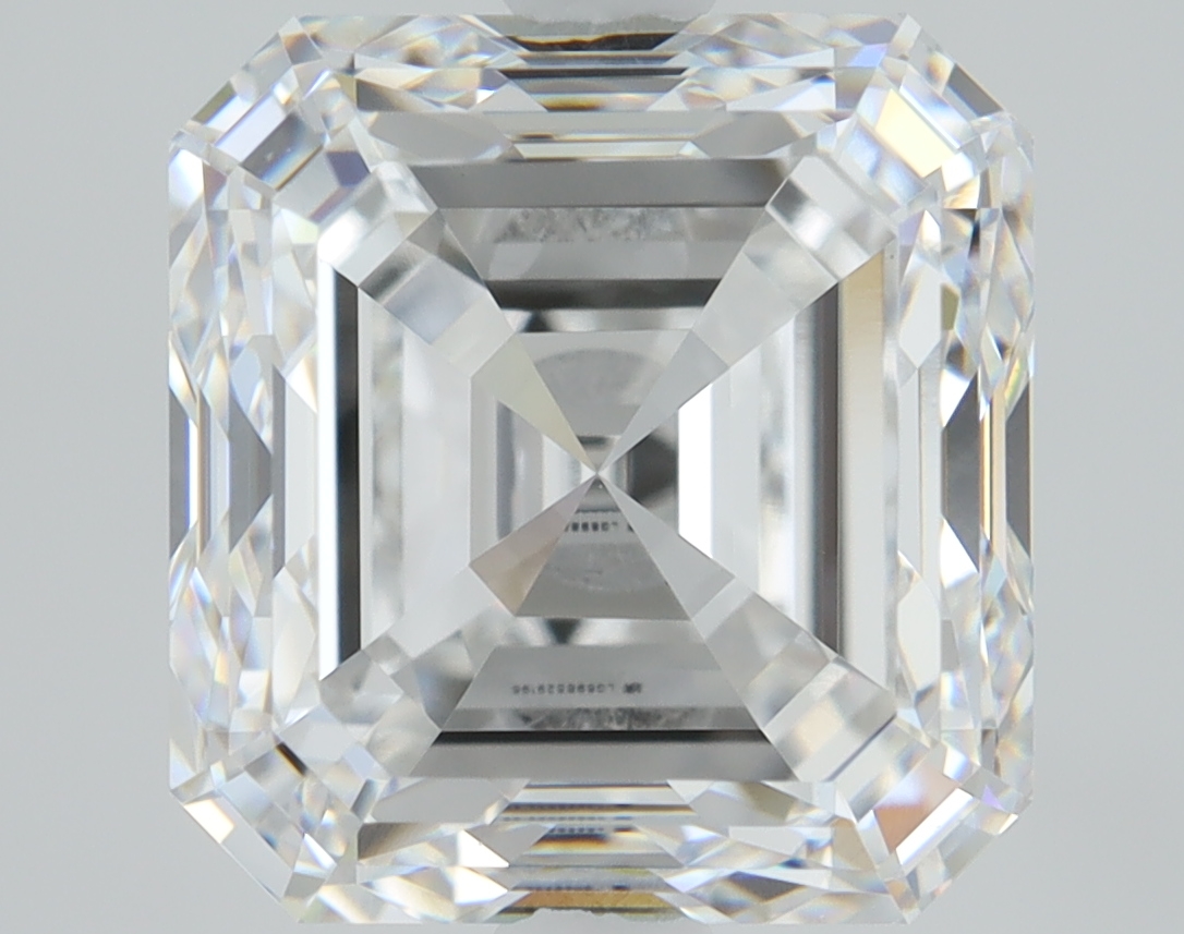 3.51 Carat Asscher Cut Lab Diamond