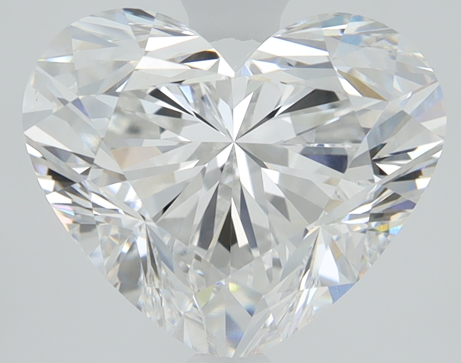 2.51 Carat Heart Cut Lab Diamond