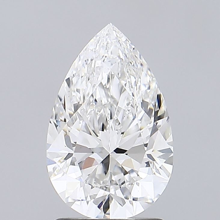 1.75 Carat Pear Cut Lab Diamond