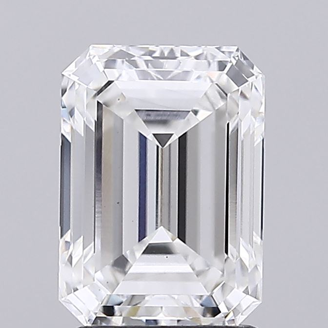 2.34 Carat Emerald Cut Lab Diamond