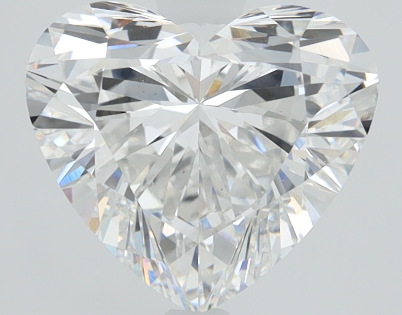 1.65 Carat Heart Cut Lab Diamond