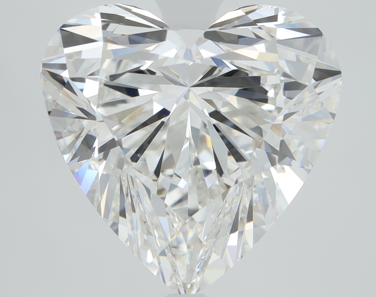 5.02 Carat Heart Cut Lab Diamond