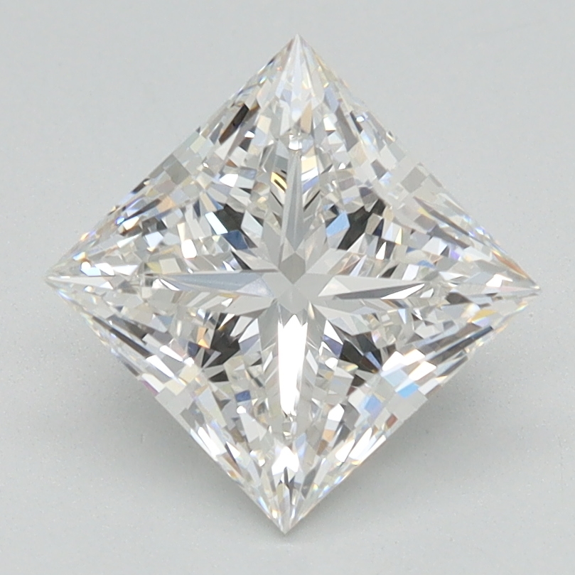 1.55 Carat Princess Cut Lab Diamond
