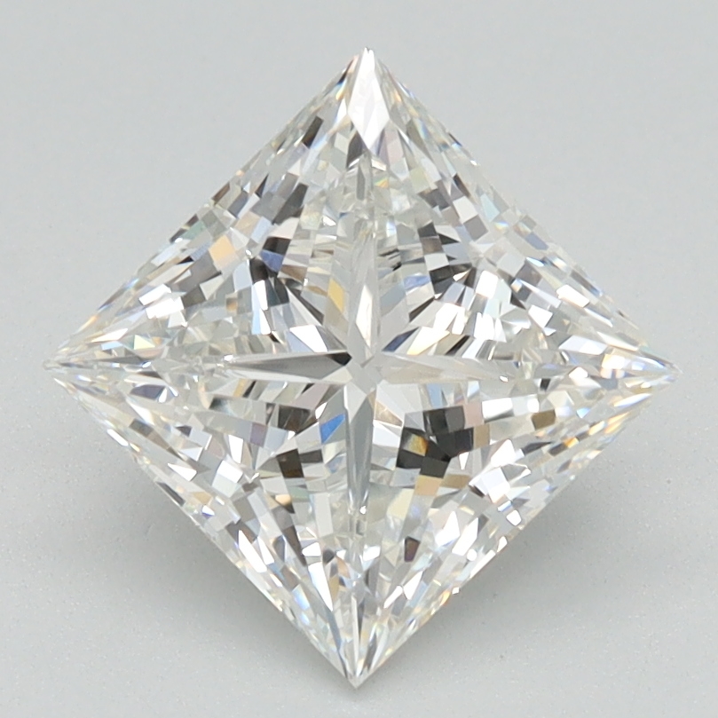 1.57 Carat Princess Cut Lab Diamond
