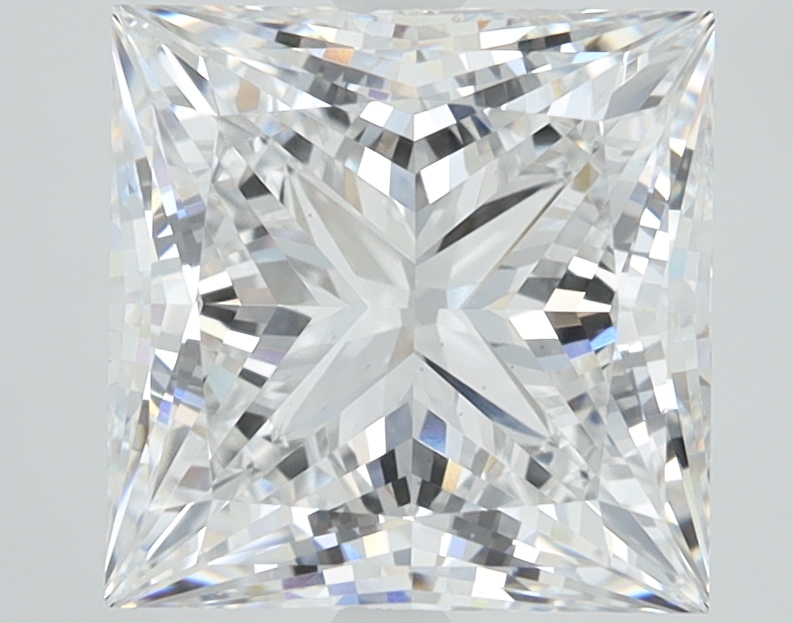 3.45 Carat Princess Cut Diamond