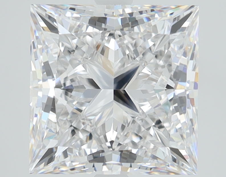 3.65 Carat Princess Cut Diamond