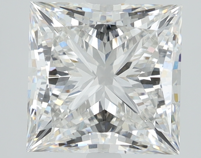 2.41 Carat Princess Cut Lab Diamond