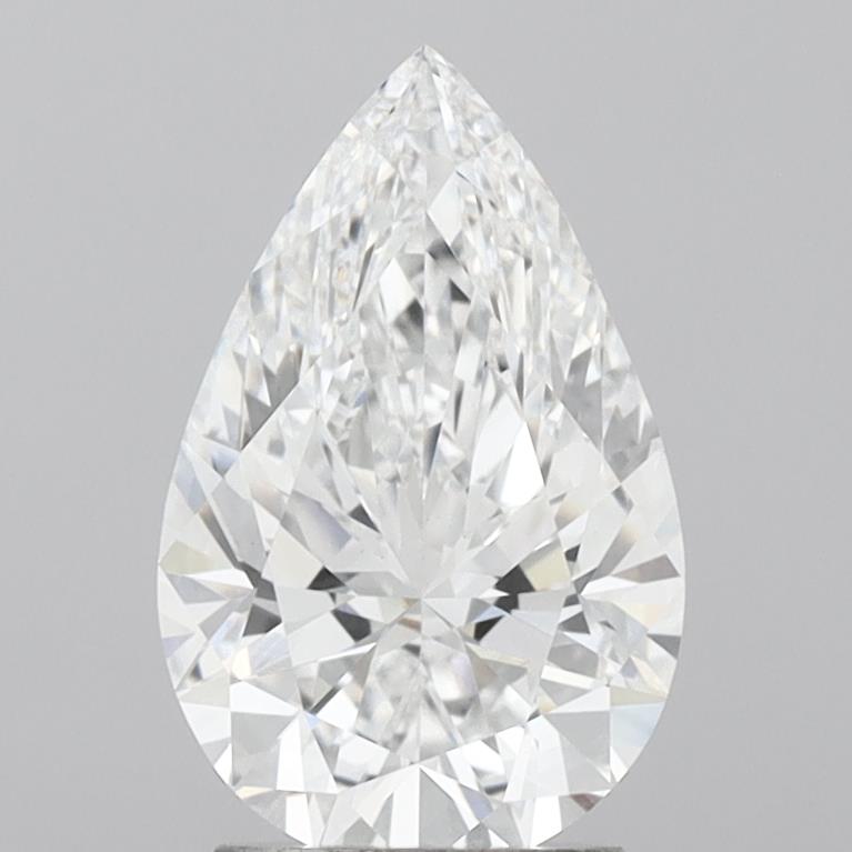 2.52 Carat Pear Cut Lab Diamond