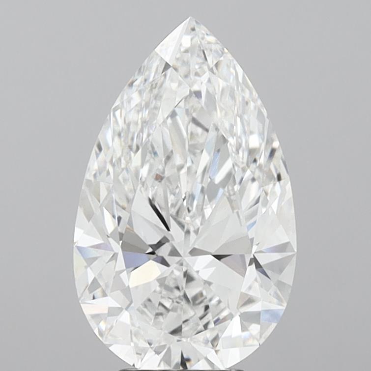 4.79 Carat Pear Cut Lab Diamond