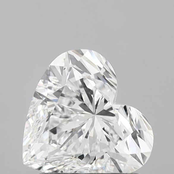 1.23 Carat Heart Cut Lab Diamond