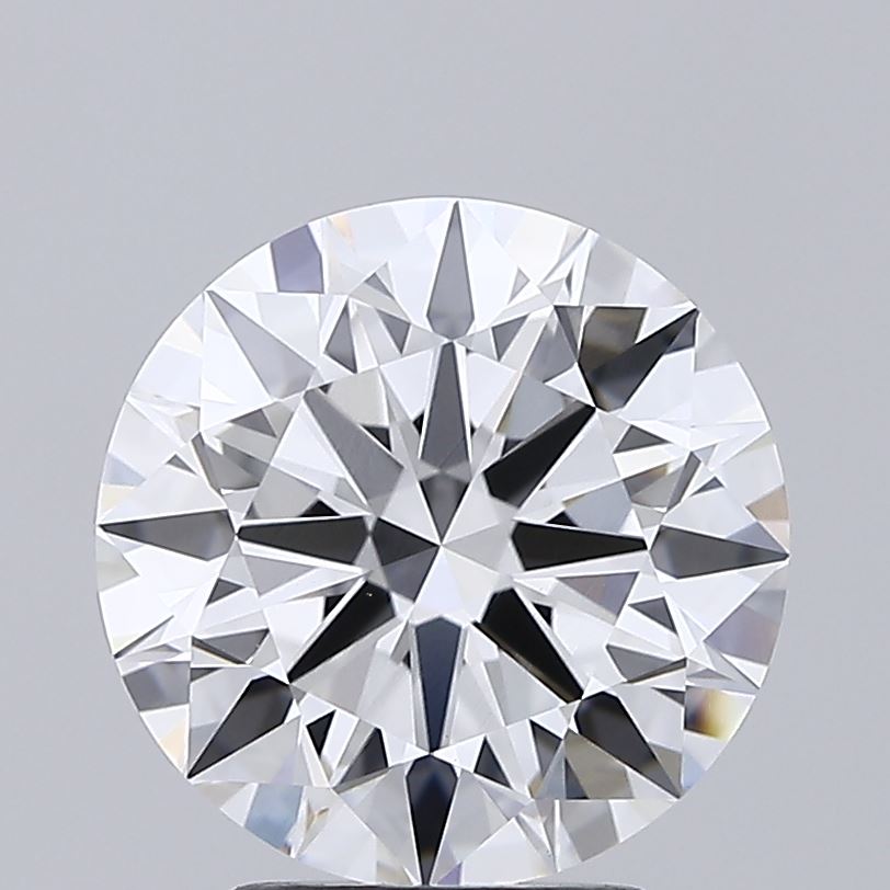 3.37 Carat Round Cut Lab Diamond