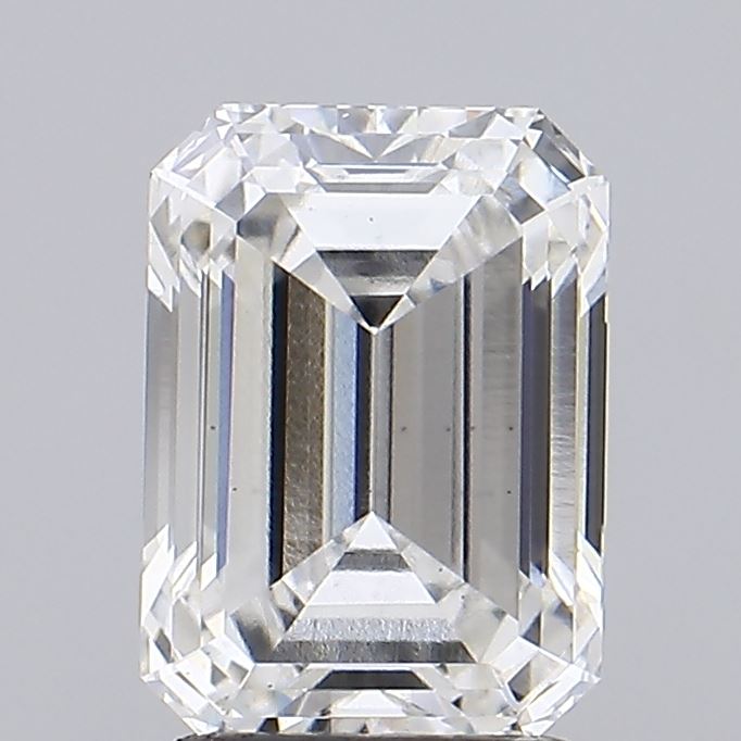 2.08 Carat Emerald Cut Lab Diamond