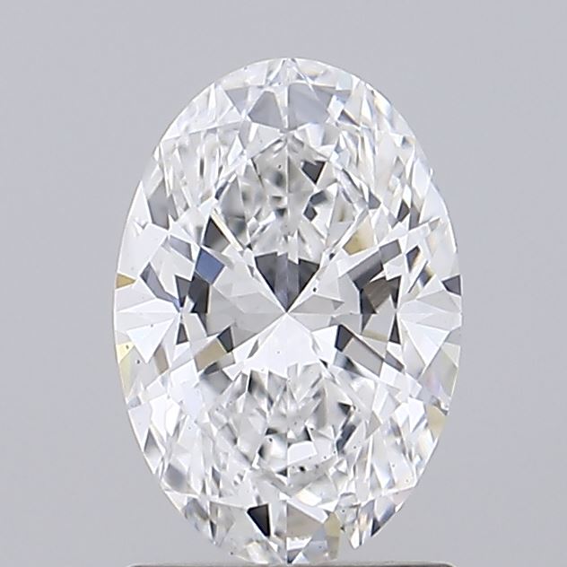 1.42 Carat Oval Cut Lab Diamond