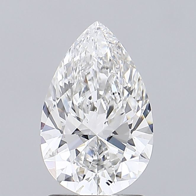 1.66 Carat Pear Cut Lab Diamond