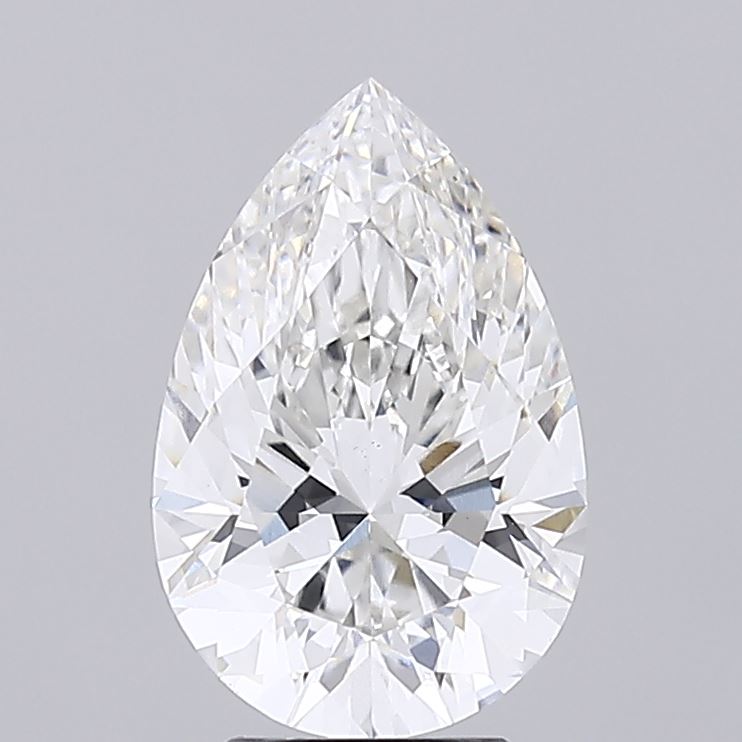 3.52 Carat Pear Cut Lab Diamond