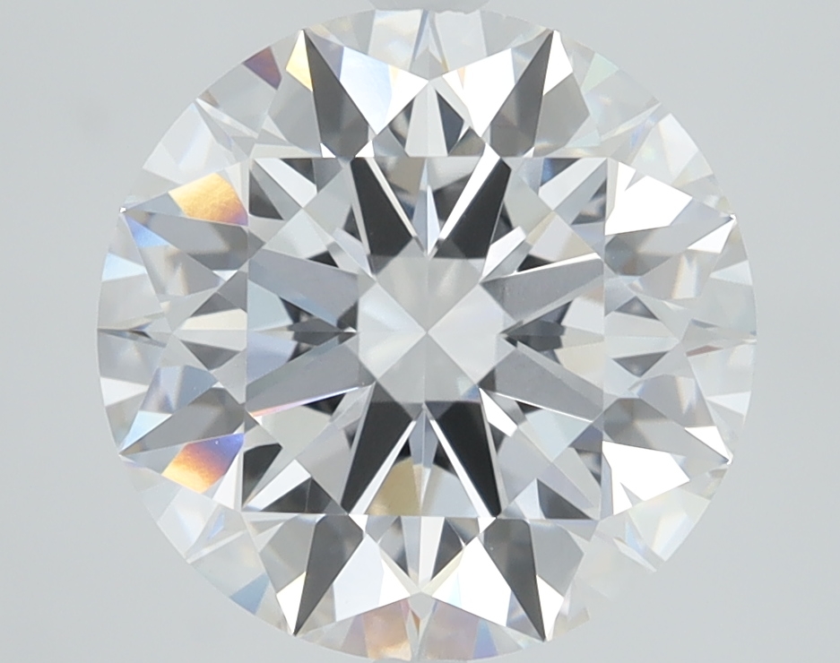 3.58 Carat Round Cut Lab Diamond