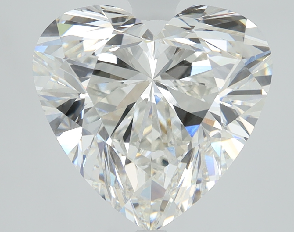 3.86 Carat Heart Cut Lab Diamond