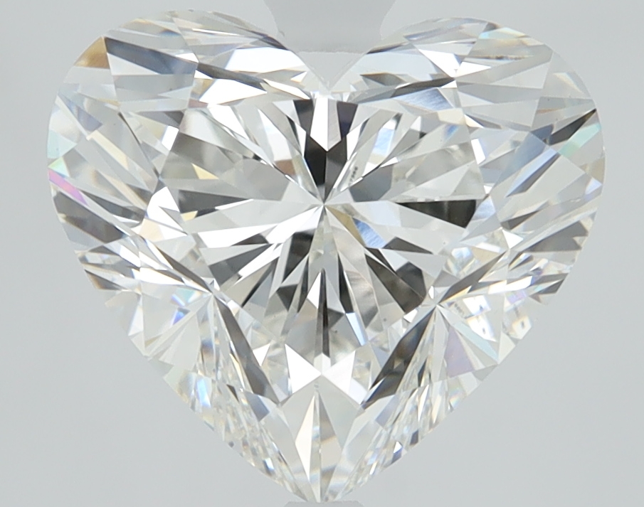 3.54 Carat Heart Cut Lab Diamond