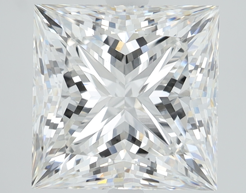 3.22 Carat Princess Cut Diamond