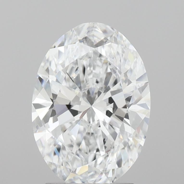 2.55 Carat Oval Cut Lab Diamond