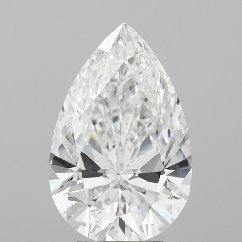 1.59 Carat Pear Cut Lab Diamond