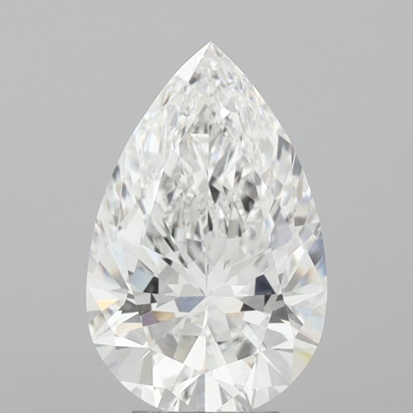5.02 Carat Pear Cut Lab Diamond