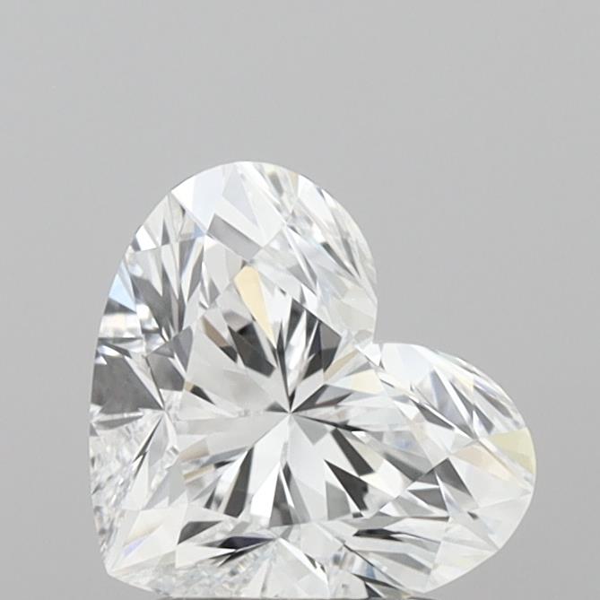 1.71 Carat Heart Cut Lab Diamond