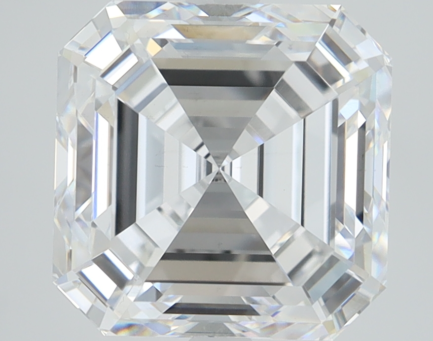 4.02 Carat Asscher Cut Lab Diamond