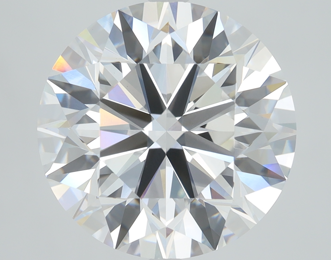 5.52 Carat Round Cut Lab Diamond