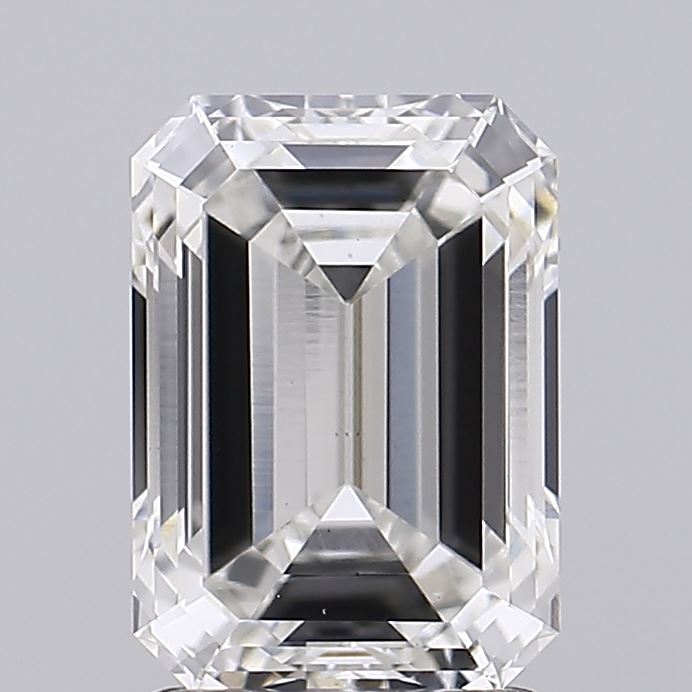 2 Carat Emerald Cut Lab Diamond